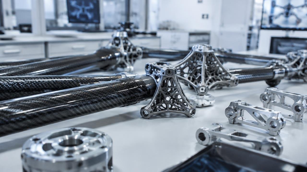 Lightweight Materials, CNC and Prototyping: Building Better Drones