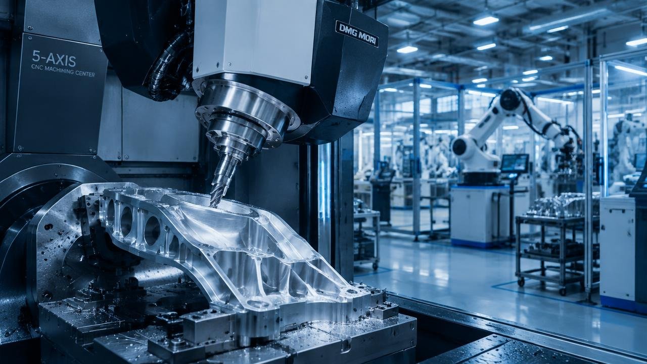 Custom CNC Part Line for UAS Airframes